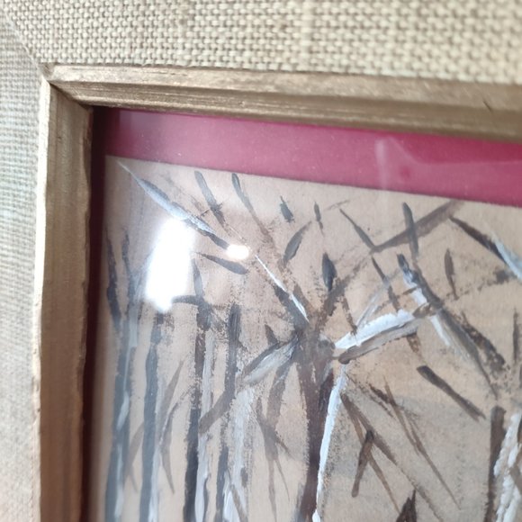 Vintage Pastel Art Work, signed 1980 - Picture 6 of 13